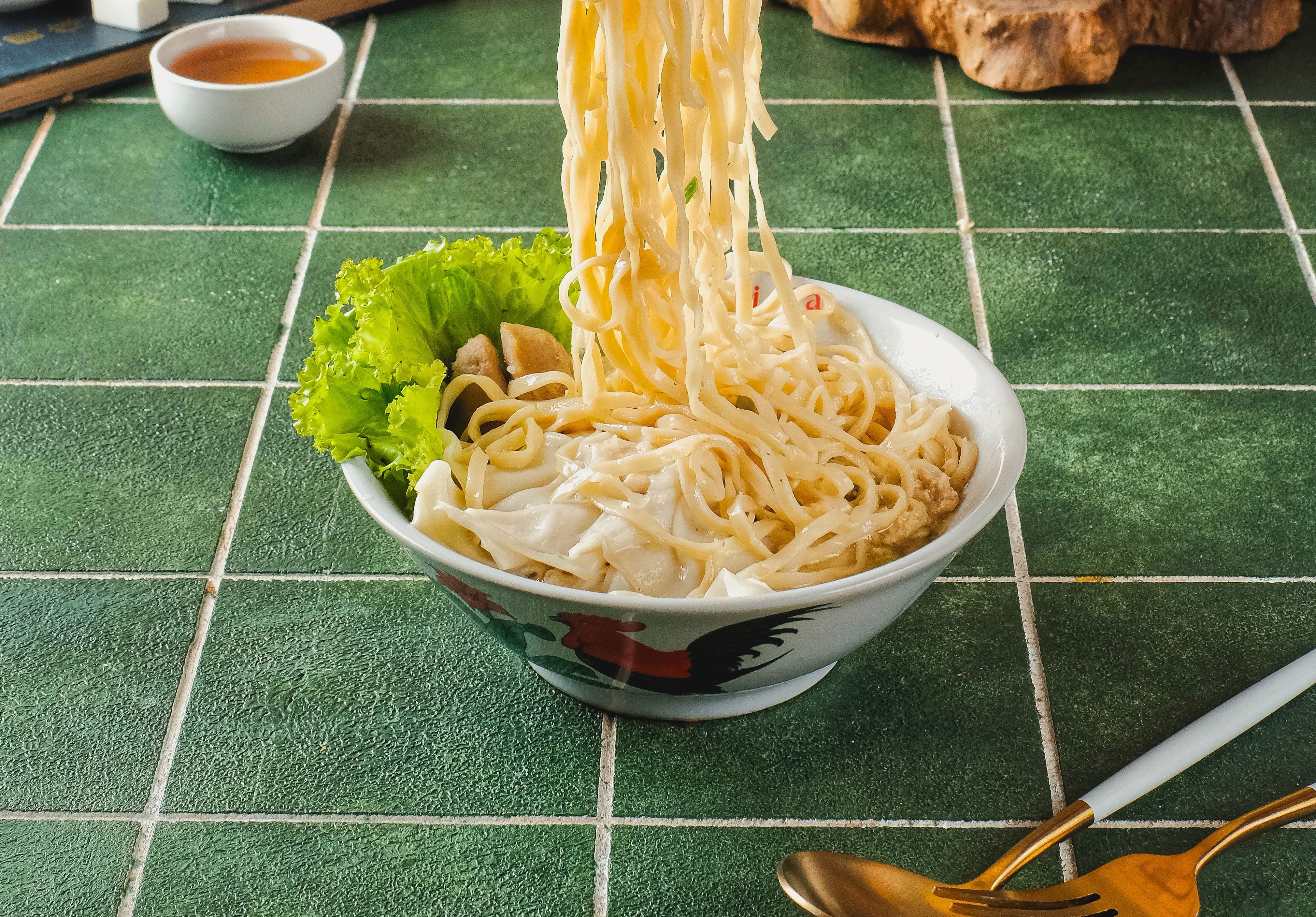 Mie Pangsit Ayam Komplit